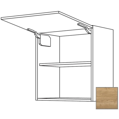 Kuchyňská skříňka horní Naturel Sente24 výklopná 60x72x35 cm dub sierra 405.WM601