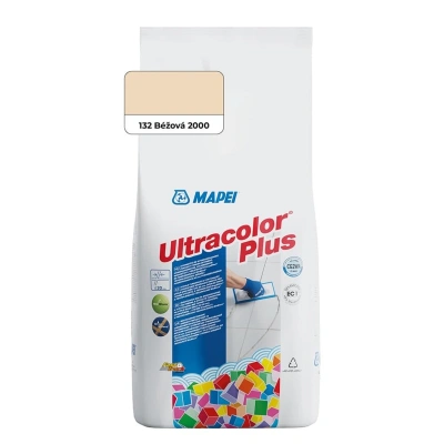 Spárovací hmota Mapei Ultracolor Plus béžová 2 kg CG2WA MAPU2132